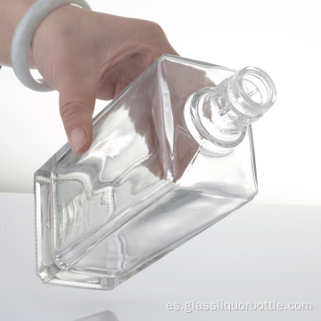 Botella de cristal de 750 ml de licor único